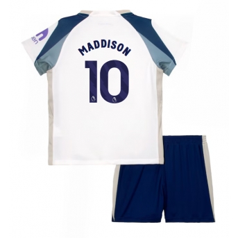 Billige Fotballdrakt Tottenham Hotspur James Maddison #10 Replika Hjemmedraktsett Barn 2025-26 Kortermet (med bukser)